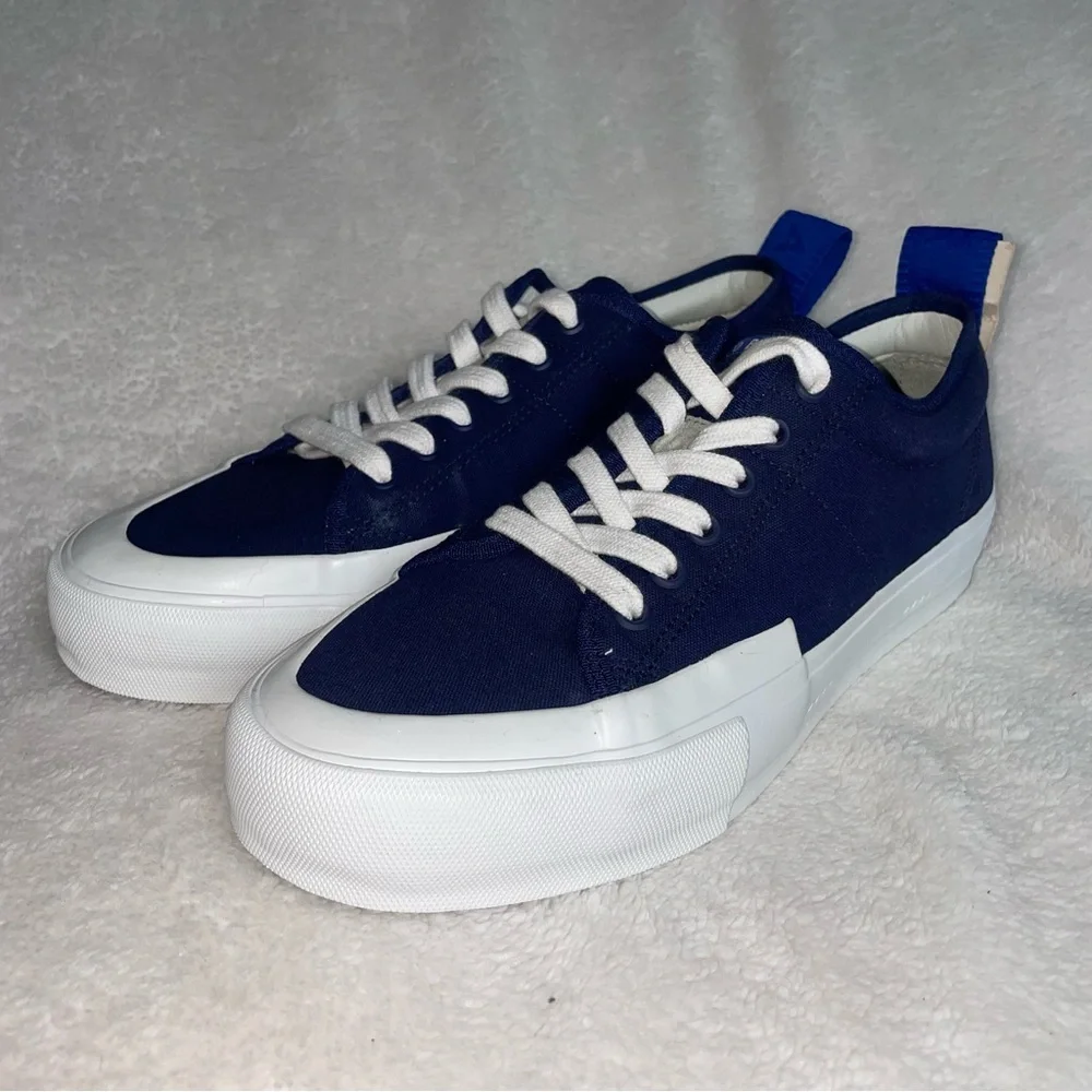 Obra 240 Brazilian Streetwear Canvas Low Sneakers Size 7.5 navy blue